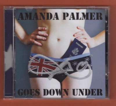 Amanda Palmer - Goes Down Under - CD (Signed) LIB112CD 2011 Liberator