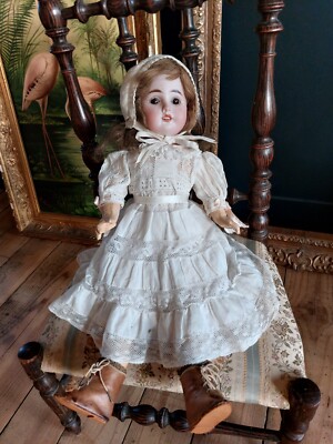 Robe Ancienne De Poupée Éden Bébé