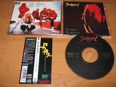 SECRECY - Raging Romance - ORG 1st JAPAN press RARE OOP