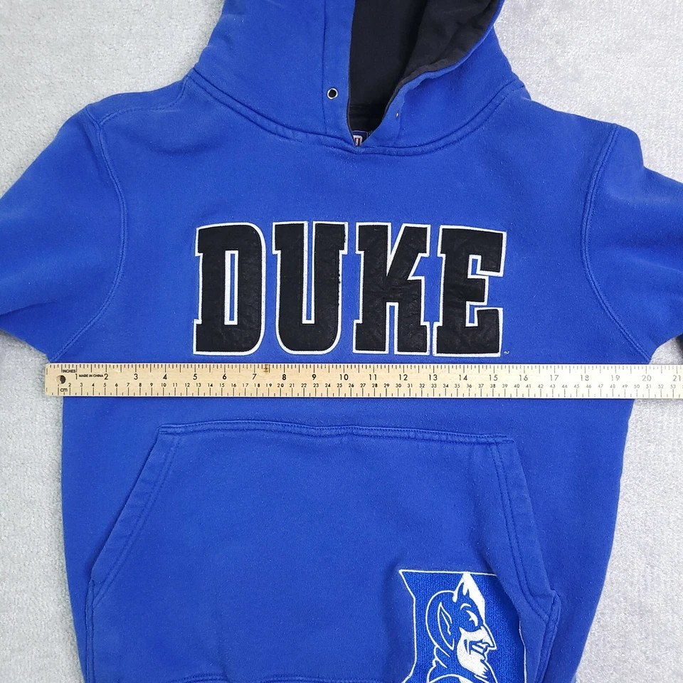 De Colección Edición Equipo Ropa Licencia Oficial Duke Azul Sudadera Adulto XS FOTO Foto 4 de 4