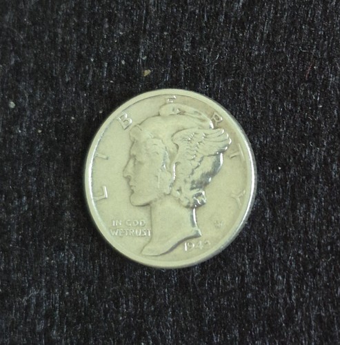 1942 P MERCURY DIME nice coin - Picture 2 of 6