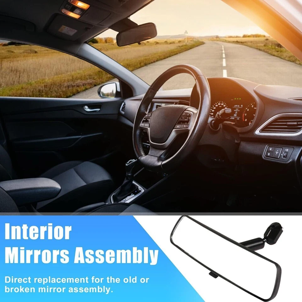 Espejo retrovisor interior panorámico para coche Toyota reducir punto ciego universal Foto 2 de 4