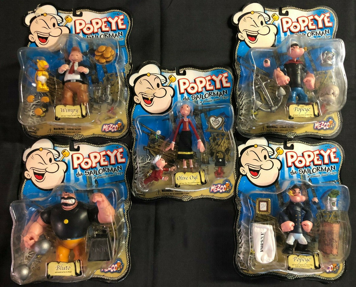 ポパイ ビッグフィギュア 年代物 ソフビ フィギュア 2001 MEZCO ポパイ ビッグフィギュア 年代物 ソフビ フィギュア 2001 MEZCO