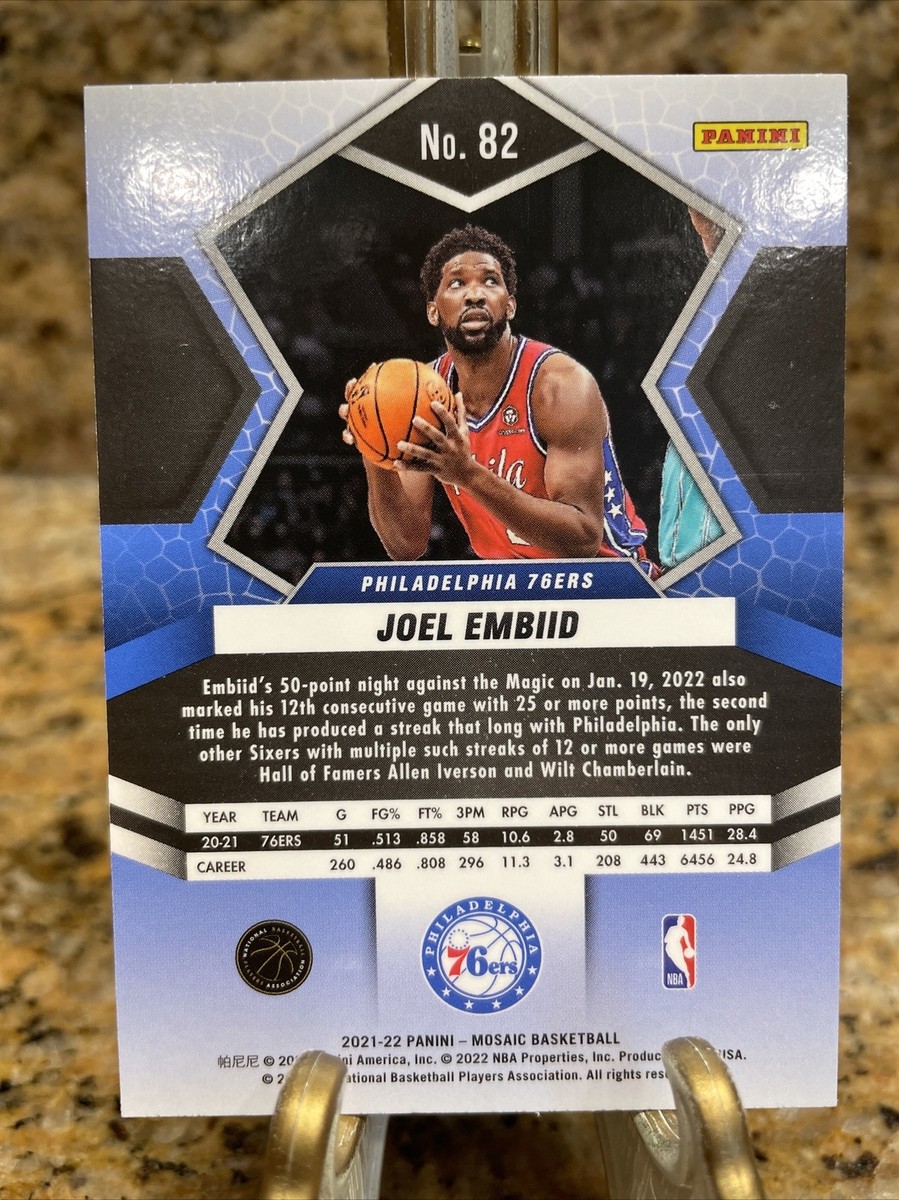 Philadelphia 76ers Nba Full Match 2021 2021-22 Mosaic Basketball