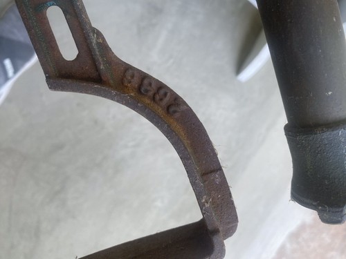 Antique vintage F. E. Myers & Bro Peerless cast iron & brass hand bilge pump - Picture 6 of 8