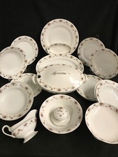 Servizio x 6 Piatti Porcellana’800 Liberty Bavaria Zeh Scherzer Mignon no Ginori
