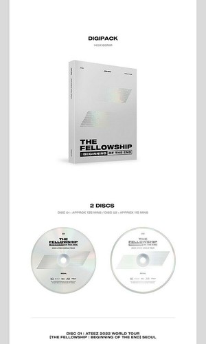 ATEEZ THE FELLOWSHIP : BEGINNING OF THE END SEOUL BLU-RAY/2DISC+Photo Book+etc - Bild 4 von 10