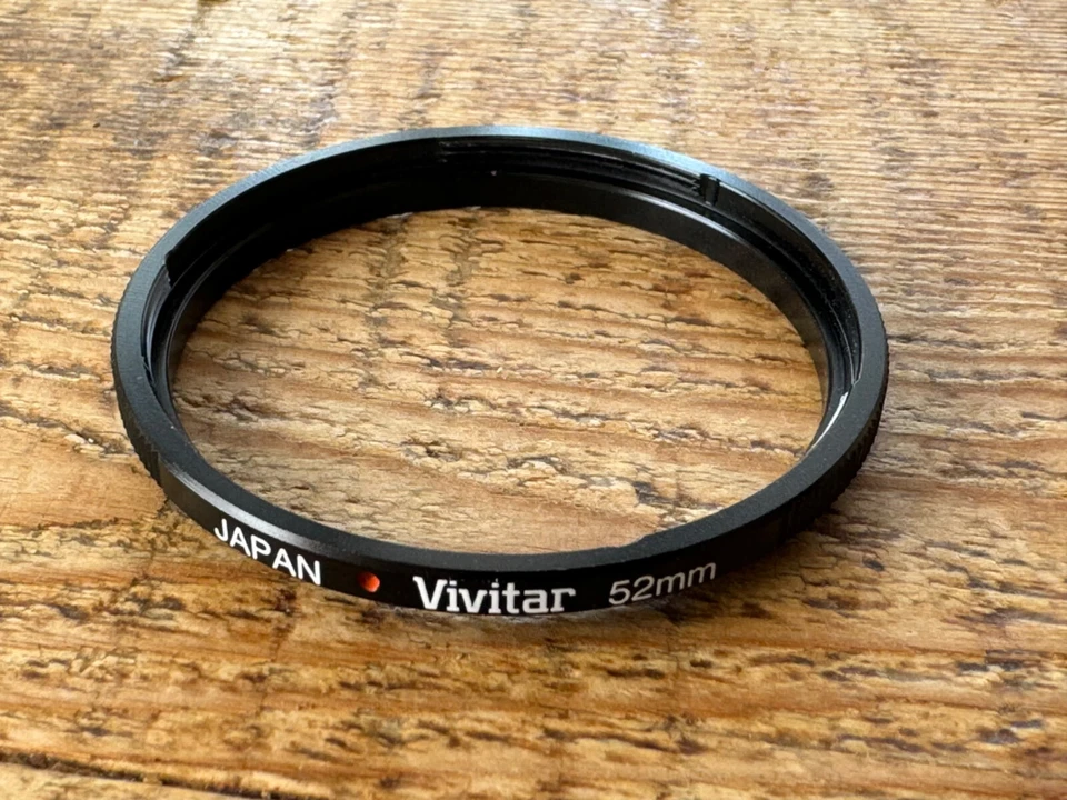 Lote de 3 - Anillos Vivitar Step-up 46-52mm 49-52mm y 52mm-52mm Foto 4 de 4