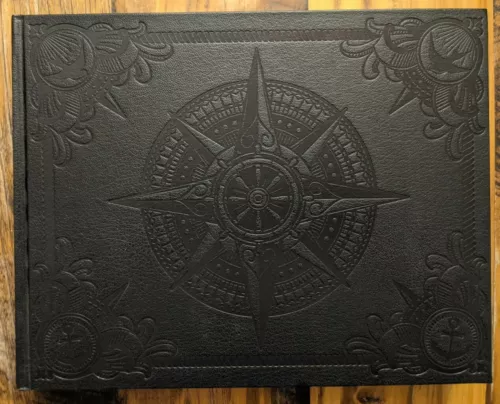 Lost At Sea Project by Nick Caruso & Eric Perfect*RARE BLACK LEATHER COVER*