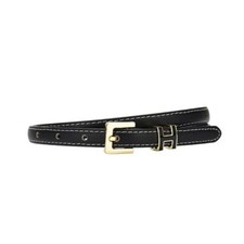 Women Skinny Leather Belt Thin Waist Jeans Belt for Dress in Pin Buckle Belt ...