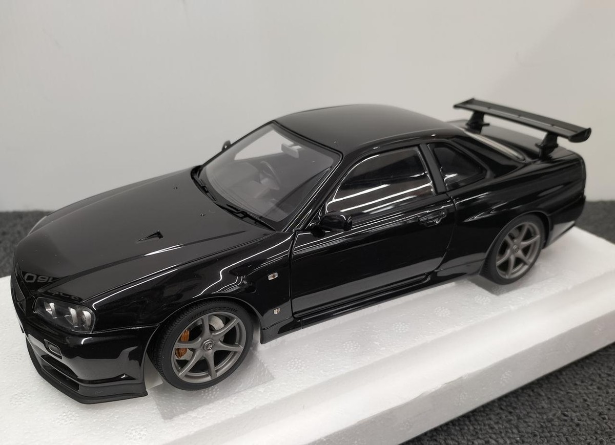 ミニカー AUTOart 1/18 GT-R R34 Vspec II 20240210e 1/18 AUTOart Nissan Skyline GTR GT-R R34 V-Spec II 