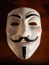 V for Vendetta Mask Adult Mens Guy Fawkes Anonymous