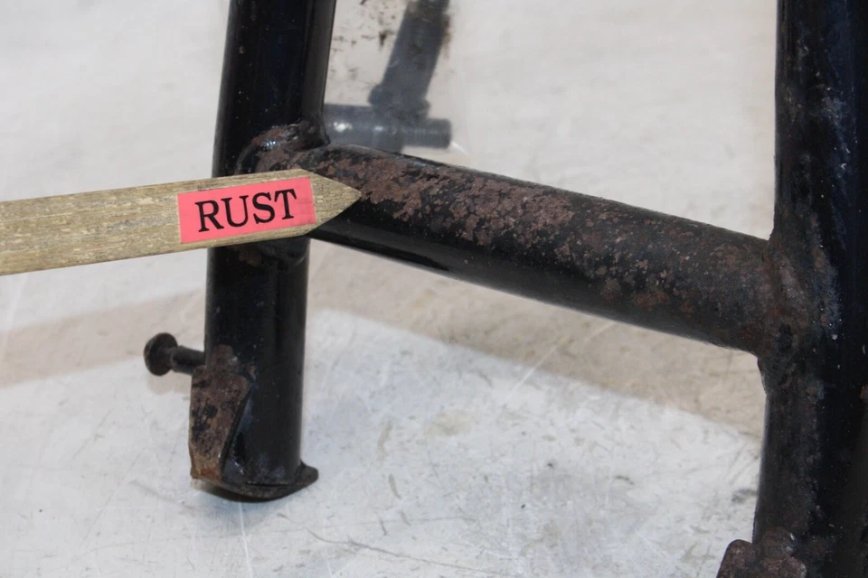 87-96 KAWASAKI NINJA 500 EX500A OEM SOPORTE PRINCIPAL CENTRAL Foto 2 de 4