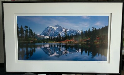 (Shop Closing Soon) Mount Shuksan Limited Edition Photograph. Signed By Lee Mann