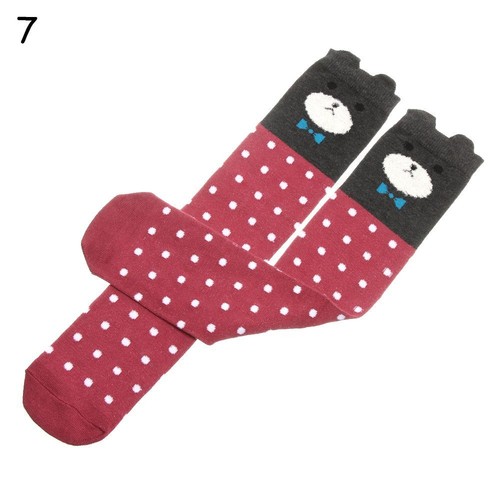 Old Cotton Winter Long Tube Leg Warmers Children's Knee Socks Kids Dance Socks - Picture 19 of 22