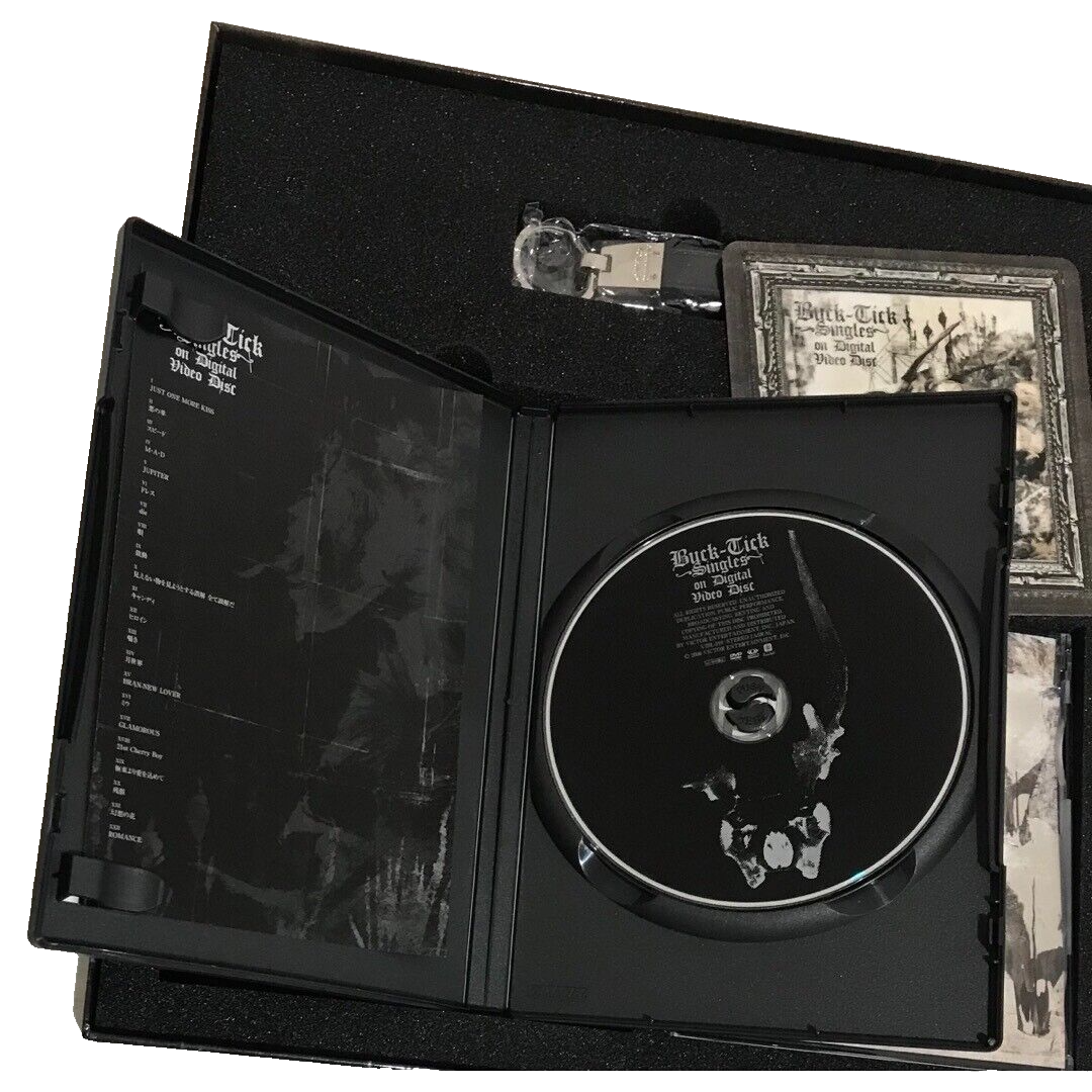 BUCK-TICK Singles on Digital Video Disc limited edition With key