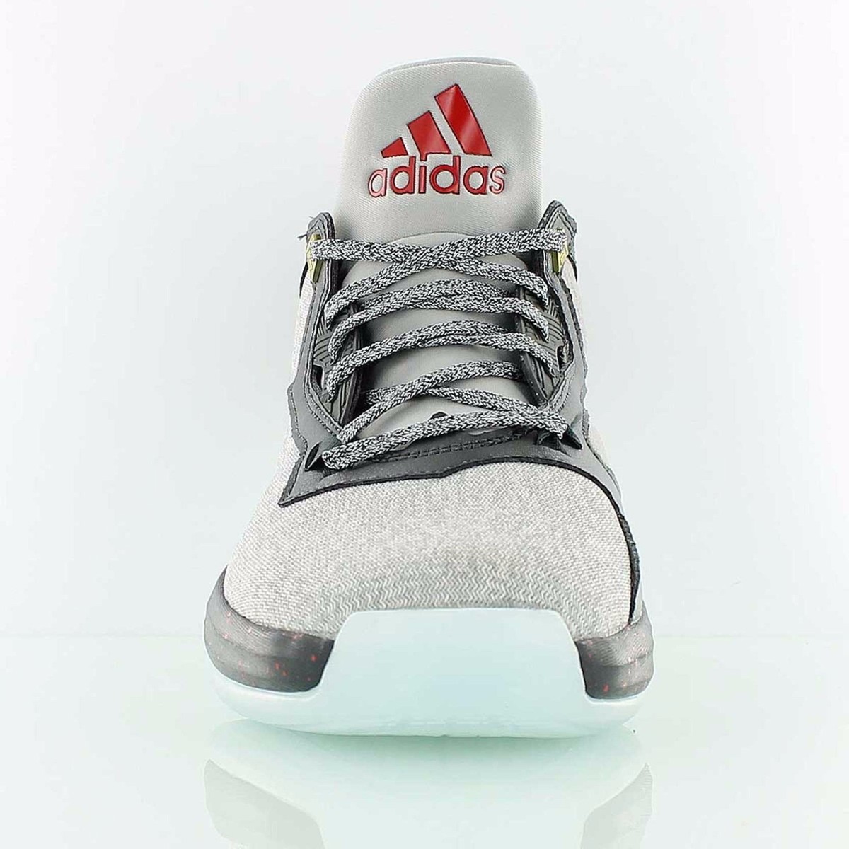adidas D Lillard 2 Boost Grey Heather Basketball Sneaker