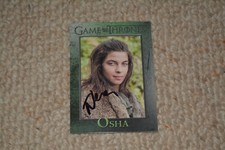NATALIA TENA signed autograph In Person GAME OF THRONES TRADING CARD