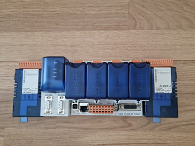 SAIA PCD3 5340 PLC with 2 Pieces PCD3 W305 in good condition saia-burgess
