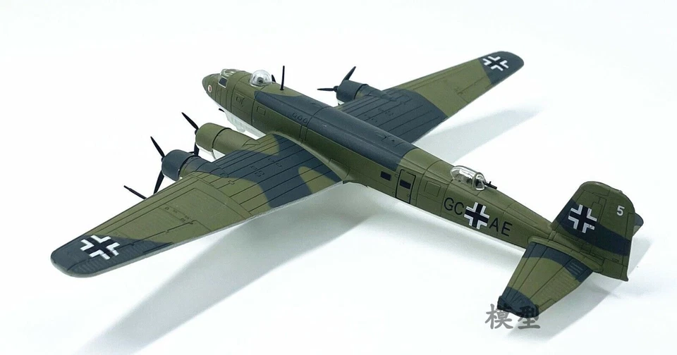 WLTK 1:144 Germany 1942 Focker-Wulf Fw-200 Condor Fighter Diecast Aircraft Model - Image 2 of 4