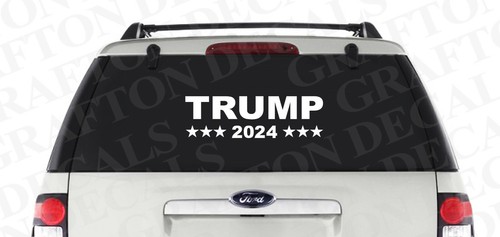 Calcomanía parachoques automático de la campaña del presidente de Donald Trump 2024 - Imagen 3 de 25