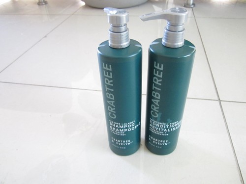 Crabtree & Evelyn Cleanse Clarify Shampoo & Conditioner 15oz. (443ml) NEU!