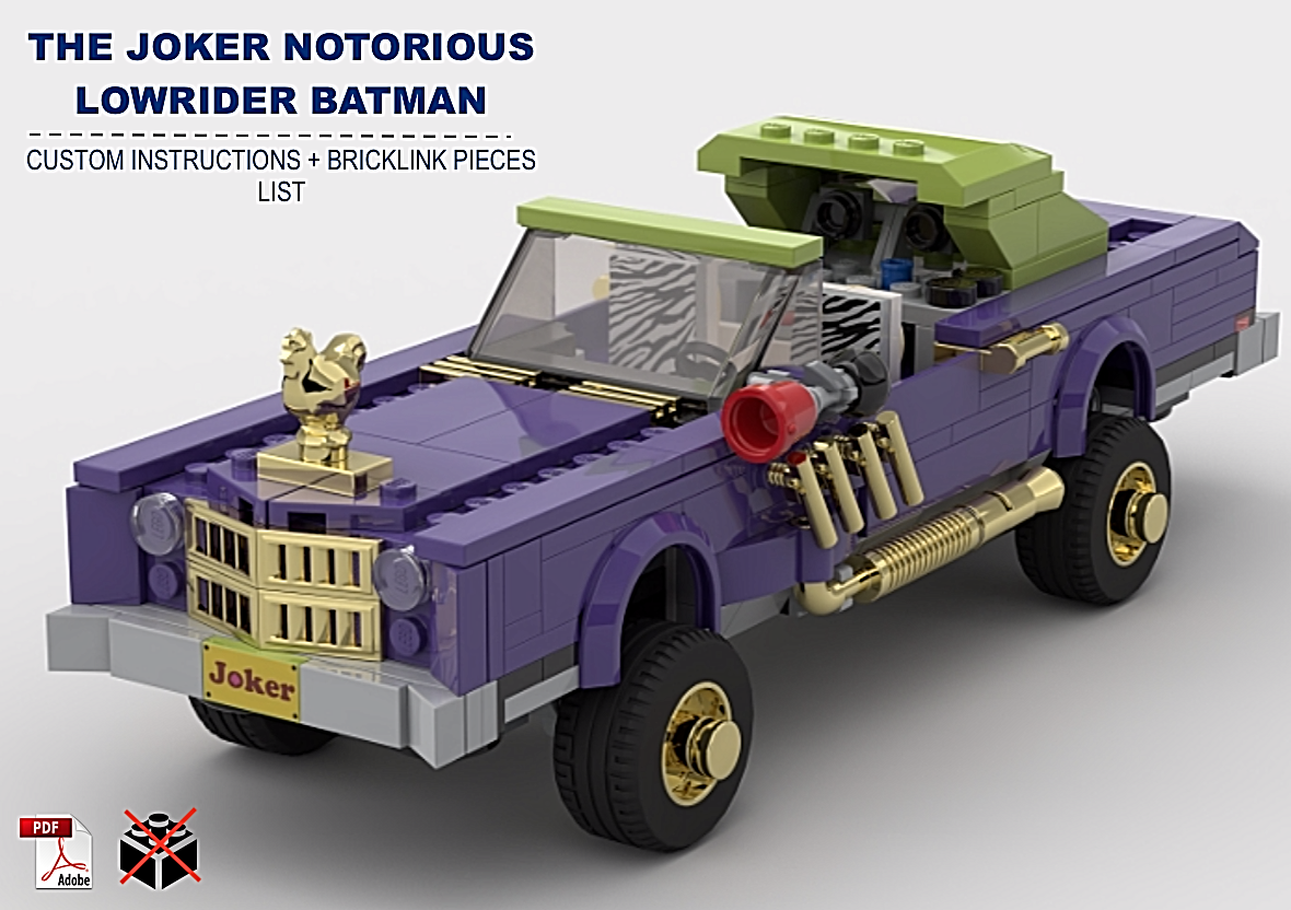 lego joker lowrider instructions