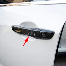 Carbon Fiber Door Handle Cover Trim For Honda Civic 10th 2016-2021 Accessories