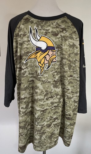 Minnesota Vikings Nike Dri-Fit 3/4 