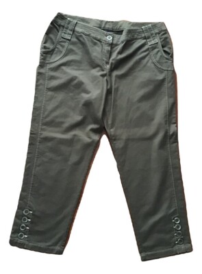 LUISA VIOLA ACTIVE Damen Hose Größe 47 Baumwolle Trousers Pants grün