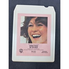 Donna Fargo On The Move 8 Track Cartridge Tape