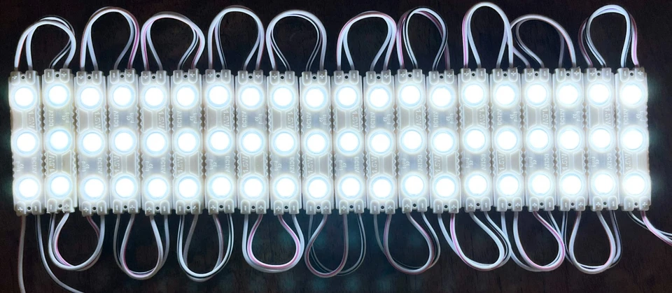 20 x LED Module 3xSMD2835 Wasserdichtes Modul IP65 LED 12V 1,5 Watt/Modul - Bild 2 von 4