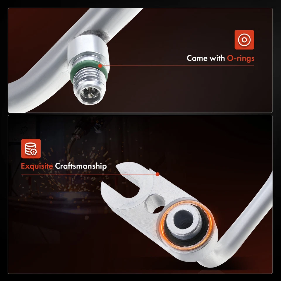 Línea de descarga de manguera de aire acondicionado para Jeep Grand Cherokee 2012-2021 Dodge Durango 11-21 Foto 4 de 4