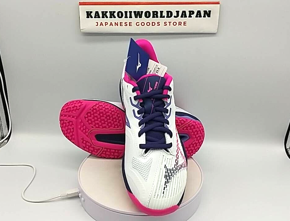 Mizuno Women's Tennis Shoes WAVE EXCEED LIGHT 2 OC White