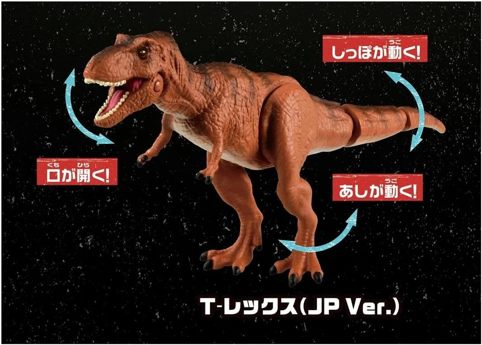 Takara Tomy Ania Parque Jurásico 30 Aniversario Conjunto Animal Dinosaurio Figura de Juguete Foto 2 de 4