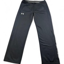 Under Armour Storm Sweatpants Black Women  s Size M Straight Leg Athletic Pants