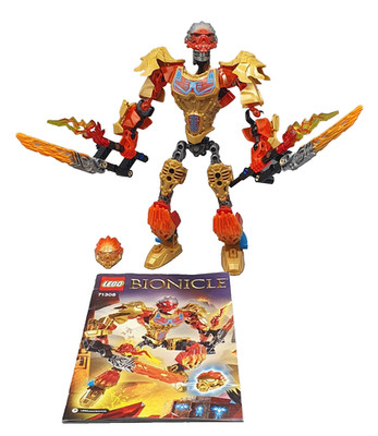  LEGO Bionicle Toa Uniters: 71308: Tahu - Uniter of Fire + Bauanleitung 