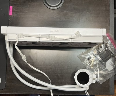 ID-COOLING Space SL360 White Liquid CPU Cooler LGA 1700 Only
