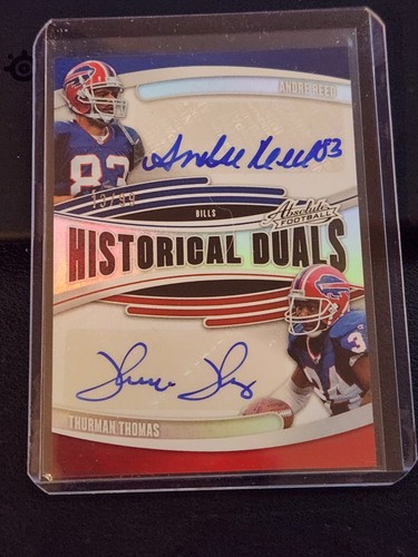 2025 Panini Absolute Andre Reed/Thurman Thomas Base (RAW)