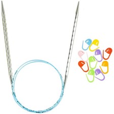 Addi Rocket 2 Squared Ergonomic Circular Knitting Needle 32" 80cm US 2.25mm