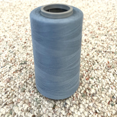 Coats & Clark Poly-wrap Core Sewing Thread Spool~Blue  Tex 27