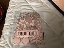 Snowman Die Cut Set. There Are Multiple Snowmen In The Set. New In Package