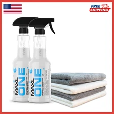 MAXLONE Car Spray with Triphene Tech – Waterless Cleaner & Detailer (2x20oz)
