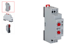 RS PRO DIN Rail Mount Timer Relay, 230 V ac, 24V ac/dc, 3-Contact, 0.1  100h, 1