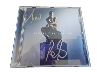 Robbie Williams - XXV - CD - Signed By Robbie & Ted