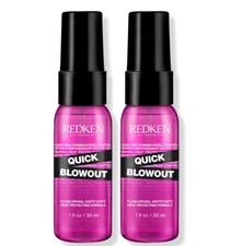 Redken Quick Blowout Heat Protectant Spray Travel Size (2 Pack)