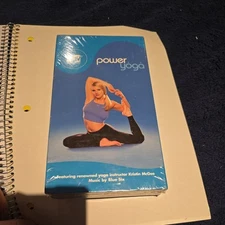 MTV Power Yoga VHS Tape 2003 MTV Network Workout Exercise Video New Sealed 