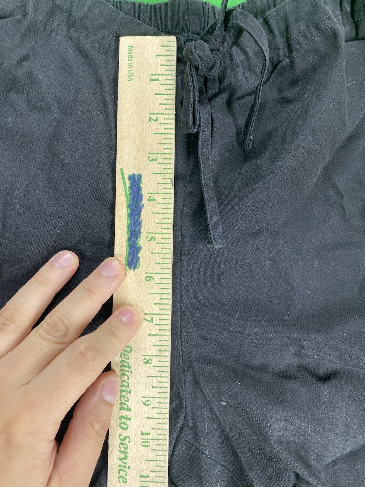 Medium Black Simply Basic Scrub Pants - image 6