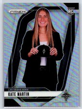 2024 Panini Prizm WNBA Kate Martin #148 RC Silver Prizms Las Vegas Aces
