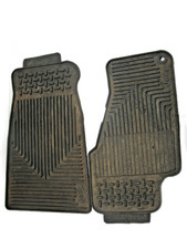 Jeep Wrangler Tj 97-06 Oem Front Rubber Floor Mat Set Of 2 Free Shipping